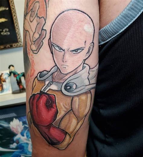 one punch man tattoo